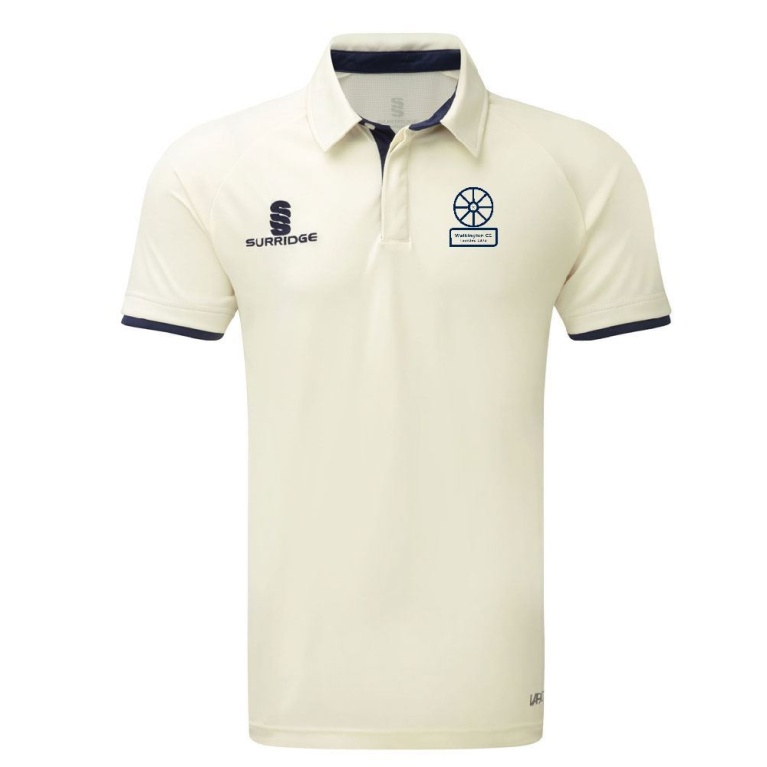Walkington CC - Ergo Short Sleeve Navy Trim Shirt