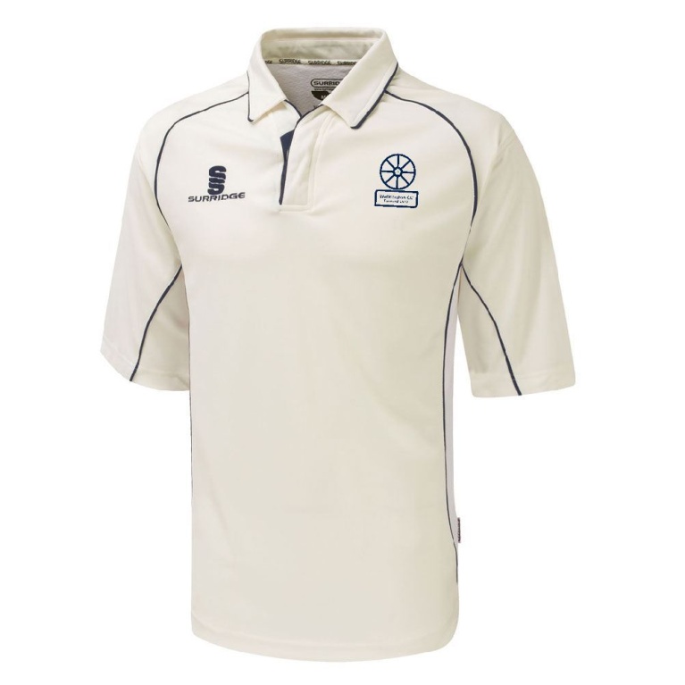 Walkington CC - Premier 3/4 Sleeve Navy Trim Shirt