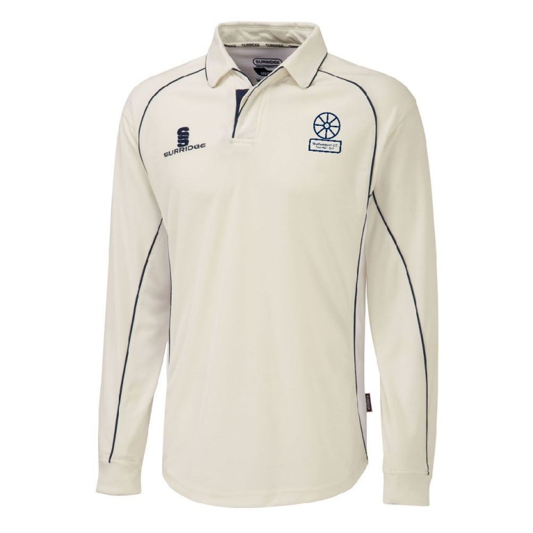 Walkington CC - Premier Long Sleeve Navy Trim Shirt